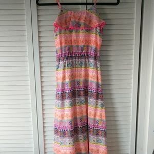 High low maxi dress